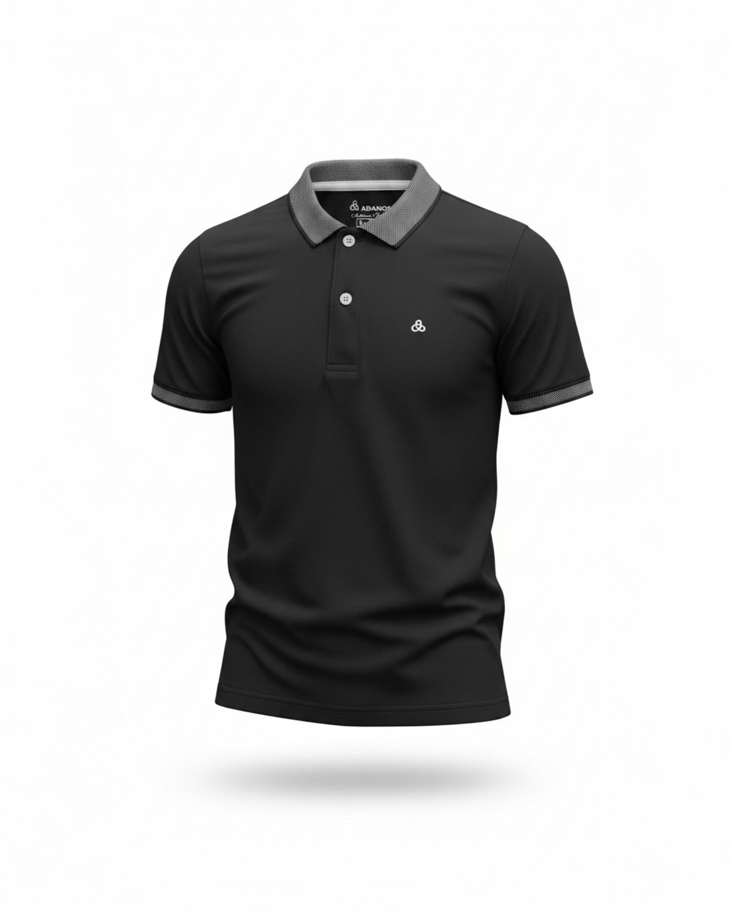 Black Premium Boys Polo Shirt