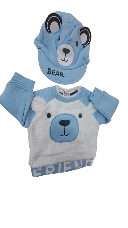 Baby boy & baby girl Fur suit for winters