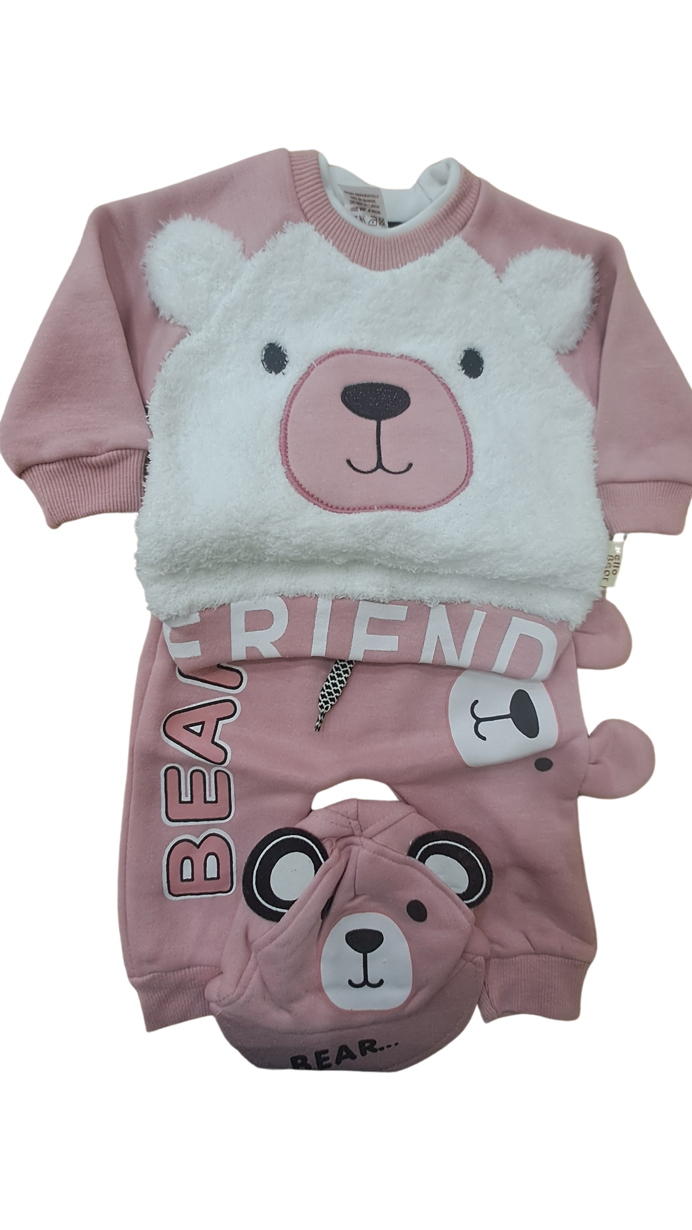 Baby boy & baby girl Fur suit for winters