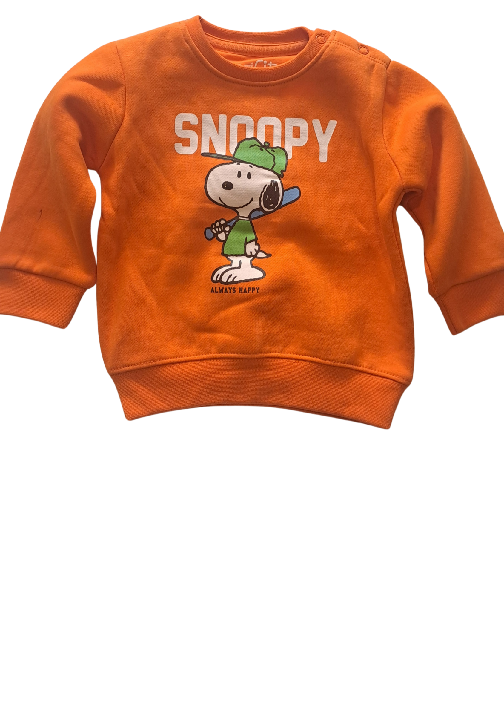 Snoopy - Orange Sweat Shirt