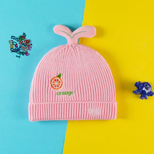 Baby Woolen Cap Pink -