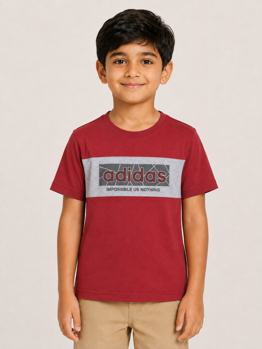 Boys Graphic Panel T-Shirt