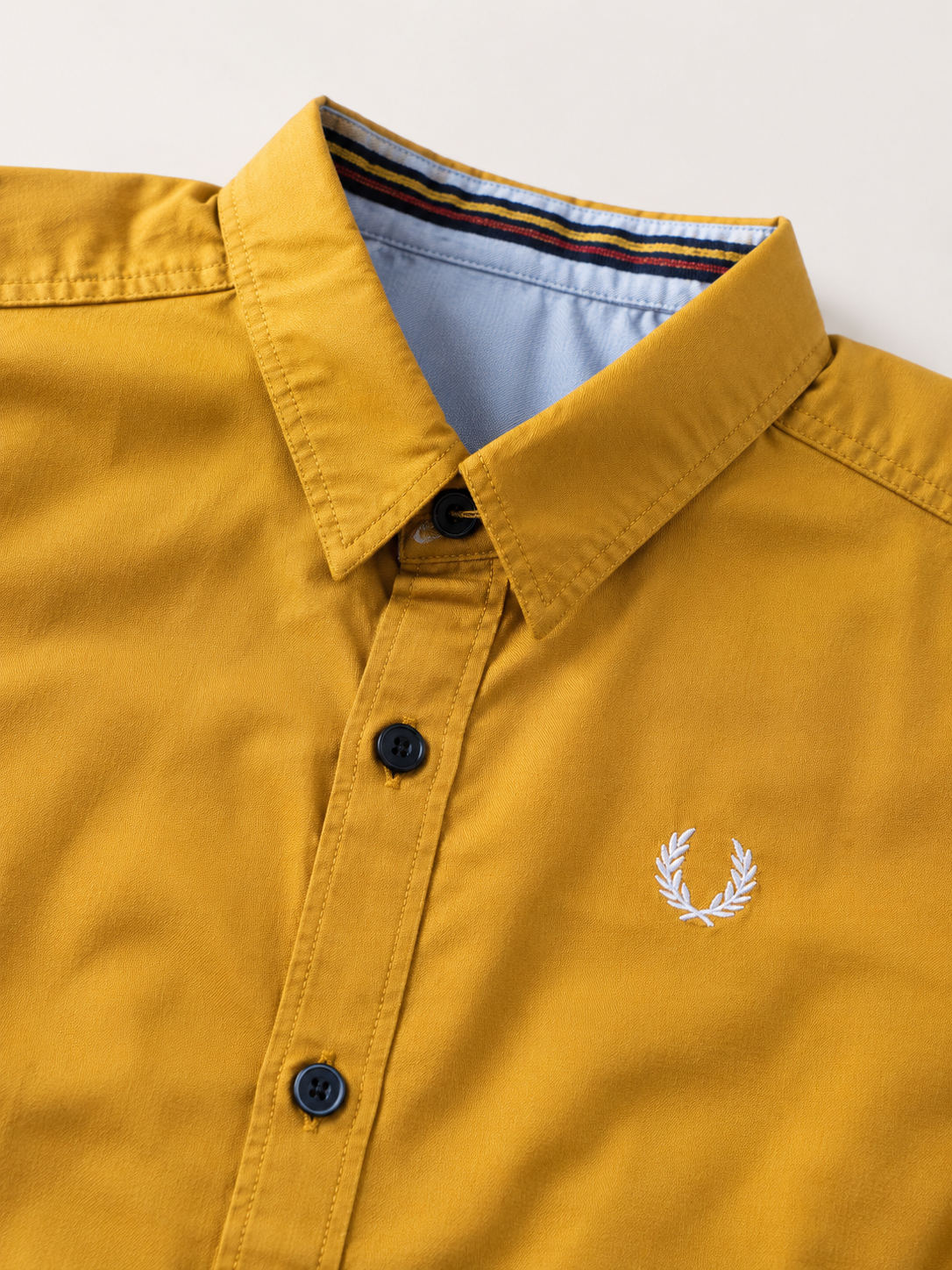 Mustard Yellow Full-Sleeve Casual Shirt for Boys