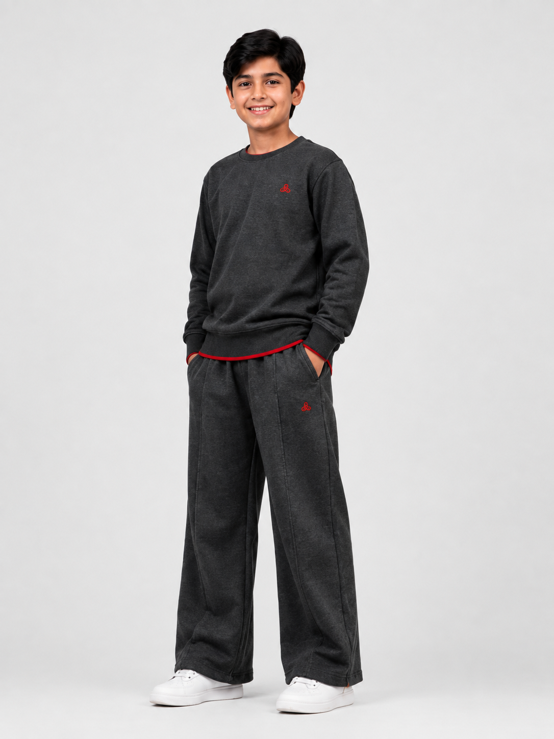 Kids Premium Fleece Tracksuit – 4 Colour Winter Collection