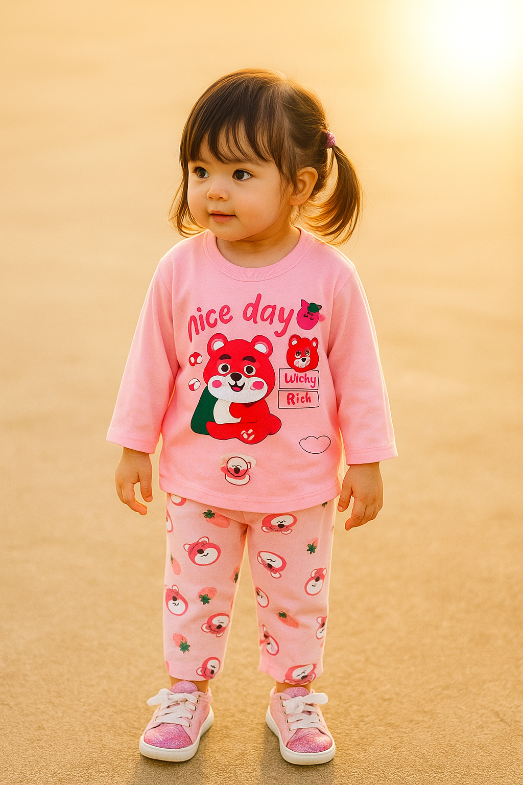 Pink Baby Suit