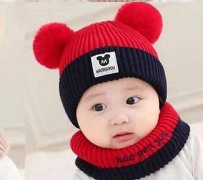 Baby woolen cap for winter