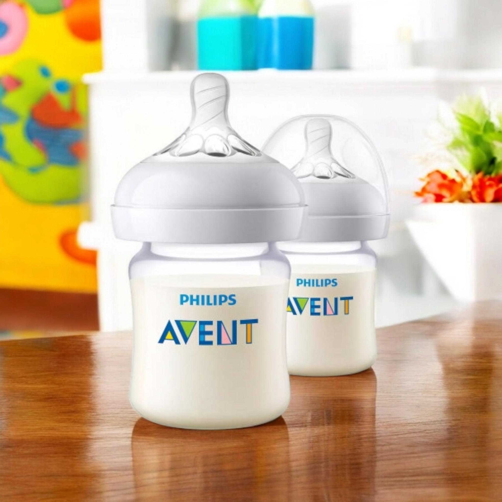 Philips Avent Natural Response Baby Feeding Bottle Baby Milk Bottle For Newborns - 125 Ml