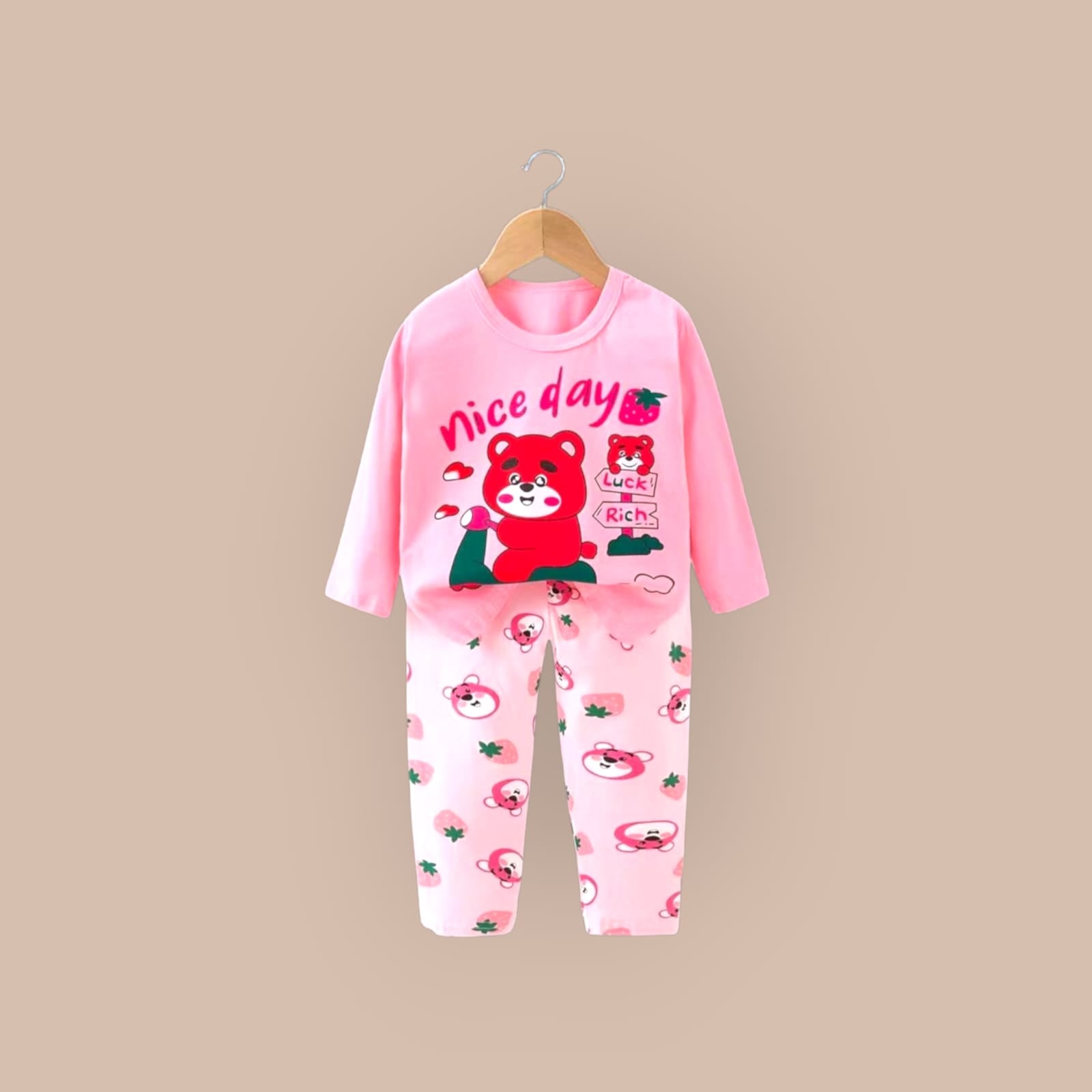 Pink Baby Suit