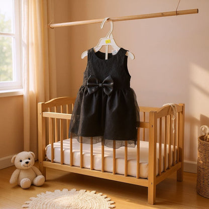 Baby girl Frock with Bow & Head band.