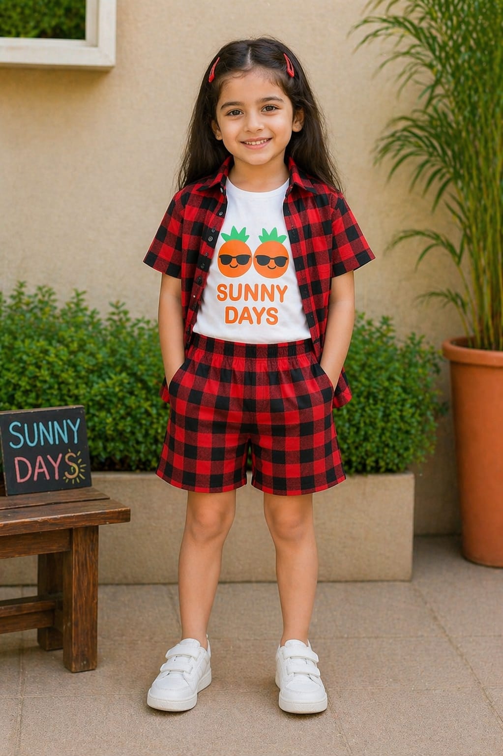 Sunny Days 3-Piece Summer Set for Girls ☀️
