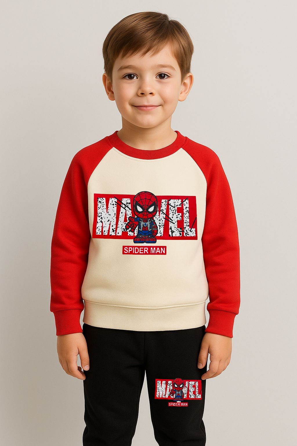 Marvel Spider-Man Kids Sweatshirt & Trouser Set