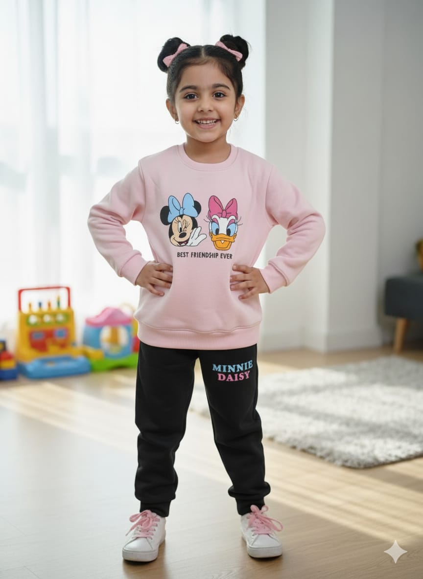 Minnie & Daisy “Best Friendship Ever” Kids Sweatshirt and Trouser Set