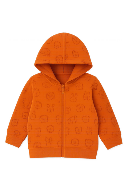 Baby Hoodie & Jogger Set – Mustard Orange
