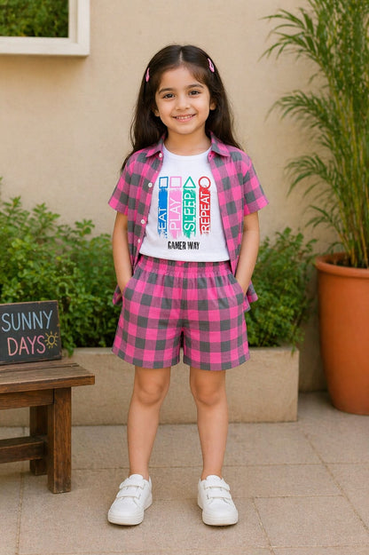 Sunny Days 3-Piece Summer Set for Girls ☀️