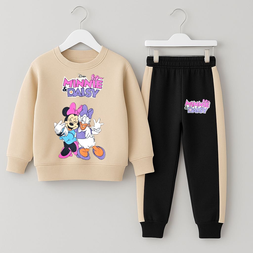 Disney Minnie & Daisy Girls Sweatshirt & Trouser