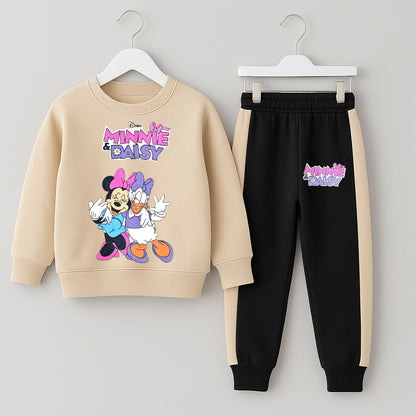 Disney Minnie & Daisy Girls Sweatshirt & Trouser