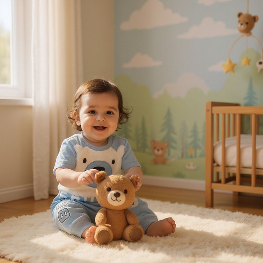 Baby boy & baby girl Fur suit for winters