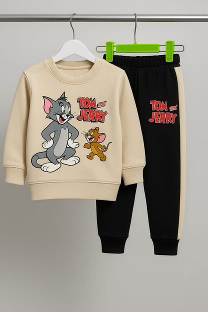 Tom & Jerry Kids Sweatshirt & Trouser Set