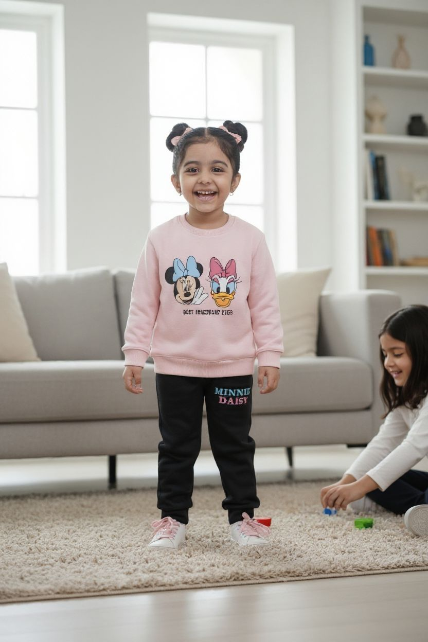 Minnie & Daisy “Best Friendship Ever” Kids Sweatshirt and Trouser Set