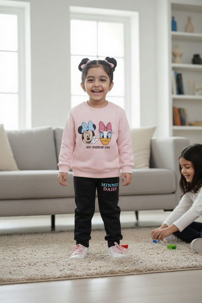 Minnie & Daisy “Best Friendship Ever” Kids Sweatshirt and Trouser Set