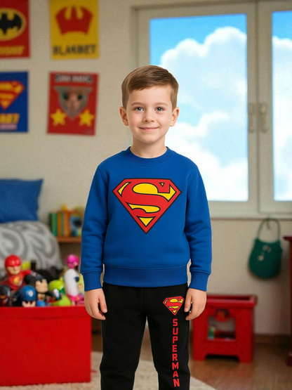 Superman Kids Sweatshirt & Pants Set