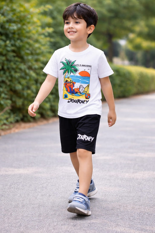 Journey Summer Tracksuit for Boys 🌴