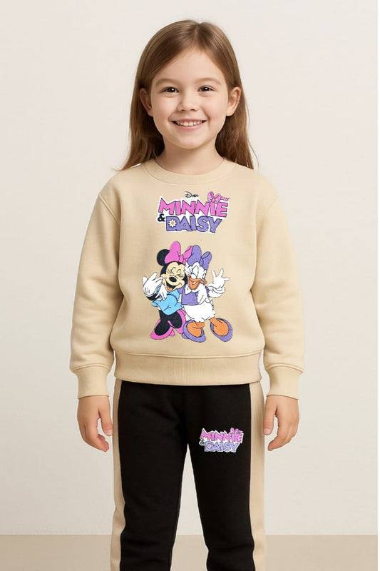 Disney Minnie & Daisy Girls Sweatshirt & Trouser