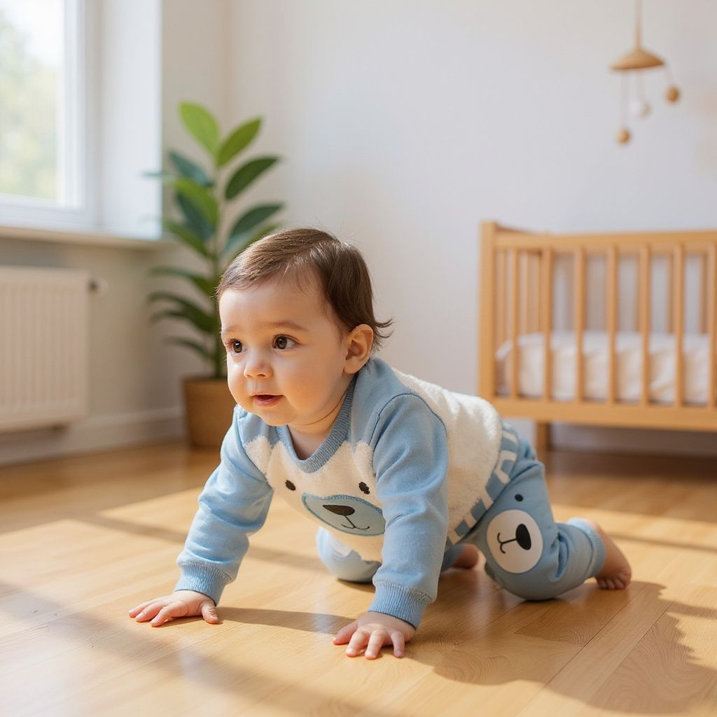 Baby boy & baby girl Fur suit for winters